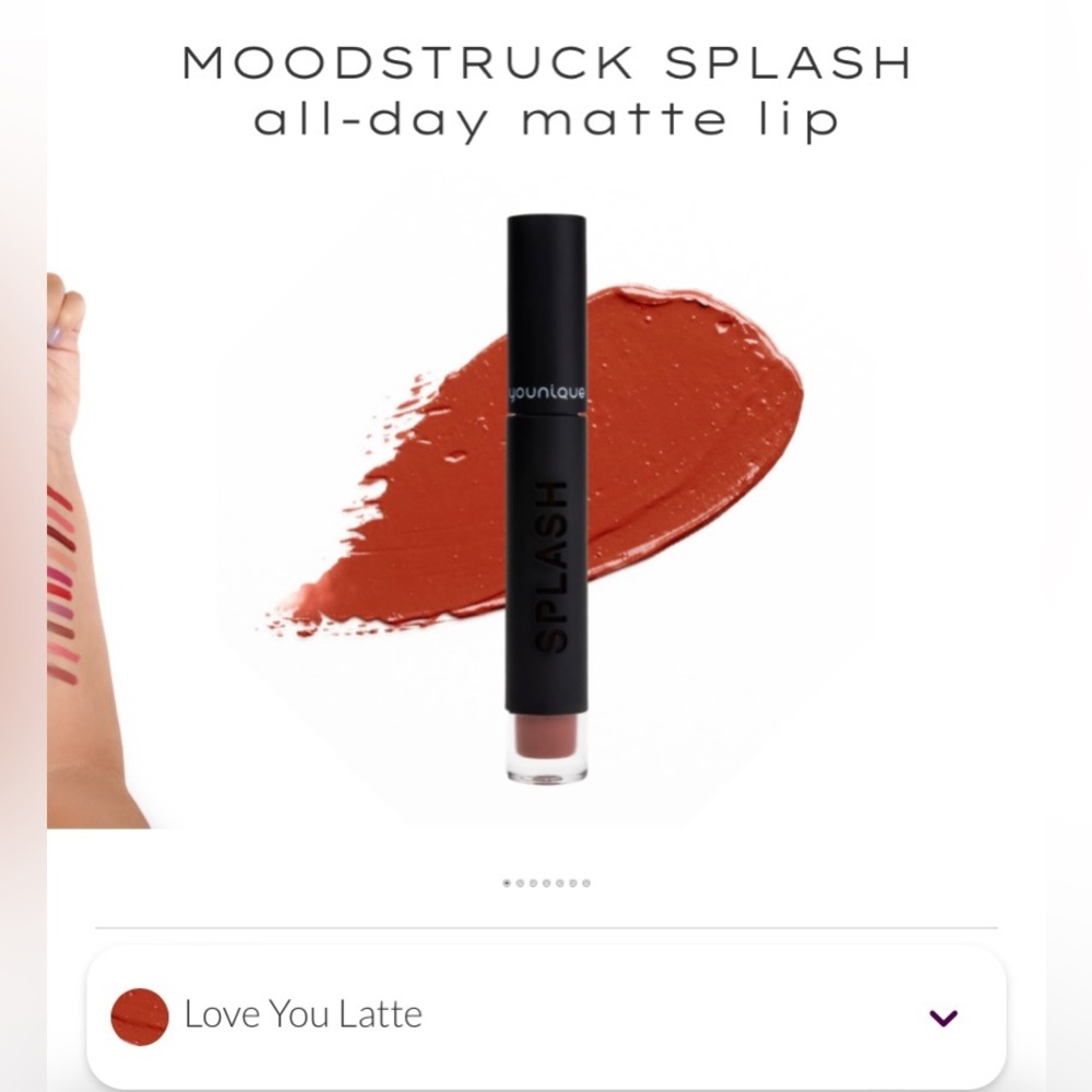 NIB Younique moonstruck splash lipstick